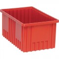 Quantum Storage Systems DG92080-RED DIVIDABLE GRID TOTE 16.5x10.7/8x8