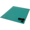 Transforming Technologies MT3672GN 2 Layer Rubber ESD-Safe Table Mat, Green, 36