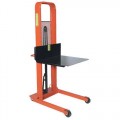 Wesco 260038 Large Platform Hydraulic Stacker / Lifter 