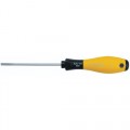 Wiha 30242 ESD Slotted Screwdriver with SoftFinish Handle, 3.0mm 