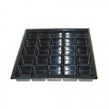 Conductive Containers Inc. 13035 KITTING TRAY WITH 25 CAVITIES    CCI 