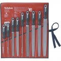 Nicholson 22030HNN Comfort-grip Industrial File Set, 9pc 