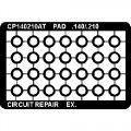 CircuitMedic CP140210AS Plated Thru Hole Pads Frame, .140
