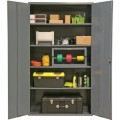 Durham MFG 2502-4S-95 Industrial Storage Cabinet 16 Gauge Steel with 4 Shelves, 48