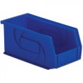 Lewis Bins PB105-5 Hanging and Stacking Part Bin, Blue, OD 10.875