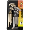 Bondhus 20399 22-Pc Hex Driver Set SAE and Metric 