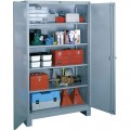 Lyon 1120 All-Welded Storage Cabinet with 4 Shelves, 48