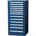 Vidmar RP3039AL 13 Drawer Cabinet with 256 Compartments 