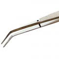 Excelta 22                  * 22 OBLIQUE ANGLE TWEEZER EXCELTA NICKEL PLATED 