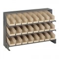 Quantum Storage Systems QPRHA-101 Bench Top Unit, 24 Ivory Bins 