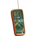 Extech EX470 True RMS Auto Range DMM, with Capacitance, Frequency & built-in IR Thermometer 