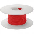 Alpha Wire 3051-Black Red 22AWG Stranded PVC Insulated Hook-up Wire 100' Spool 