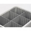 Metro DS91035NAT Polypropylene Divider, Gray 