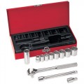 Klein 65504                65504 3/8 DRIVE SOCKET SET 12 PC    KLEIN 