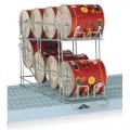 Metro CR24E FRONT LOADING CAN RACK GRAY EPOXY 