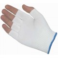 PIP 40-732M 100% Nylon Seamless Knit Glove Liner, Fingerless, Size Medium, 12 Pair/Pkg. 