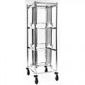 Metro PT1C-5M Single Bay with Resilient Casters 