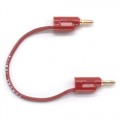 Pomona 1081-48-2 MINI BAN PLUG PATCH CORD RED POMONA 