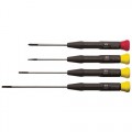 C.K. T4884X 4-pc. Precision Swivel-Top Screwdriver Set, Slotted & Phillips 