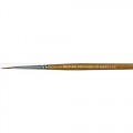 Gordon Brush 0906-01000 Pure Red Sable Round Brushes 