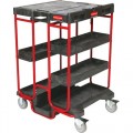 Rubbermaid 9T57 Ladder and Tool Cart 
