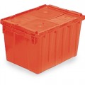 Lewis Bins FP182 RED ATTACHED LID CONTAINER 21.8x15.2x12.9 