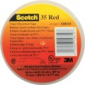 3M 35 Red Vinyl Electrical Tape without Dispenser, 3/4