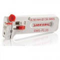 Jokari 40035 SWS-Plus Series Precision Stripper For Solid and Stranded Wires for 34 AWG (0.16mm) Diameter  