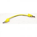 Pomona B-24-4 POMONA YELLOW BAN PLUG PATCH CORD FLUKE 