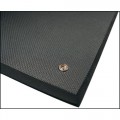 Botron BEM35 Conductive Rubber Floor Mat with Ground Cord and Snap, 3' x 5' 