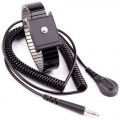 Transforming Technologies WB6043 Metal Wirst Strap with 4mm Snap and 12' Cord 