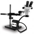 Scienscope SZ-PK5-AN Stereo Zoom Microscope LED Fiber Optic Annular Ringlight 