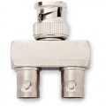 Pomona 6700 BNC Male to Dual BNC Female Straight Adapter 