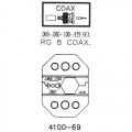 Sargent 4100-69 RG-8 Coax Die Set, .068, .080, .100, .429
