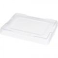 Akro-Mils 33011 Clear Plastic Grid Tote Cover. Fits Grid Tote Model 33105 