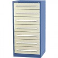 Vidmar SEP3189AL 7-Drawer Cabinet with 80 Compartments 