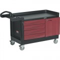 Rubbermaid 4548 TradeMaster™ Cart with 4-Drawers and 1-Cabinet, 59