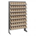 Quantum Storage Systems QPRS-101 Single Sided Unit, 64 Ivory Bins 