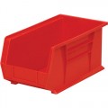 Akro-Mils 30-240 Red Parts Bin, OD 14-3/4