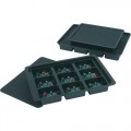 Protektive Pak 39206 Conductive Kitting Tray with 12 Cells (2