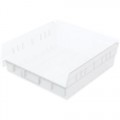Akro-Mils 30170SCLAR Clear Shelf Bins 12/Carton, OD 11-5/8