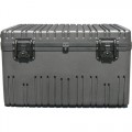 Jensen Tools RR2822-16TWFBK Rotationally Molded Case with Built-in Cart, Foam Filled  
