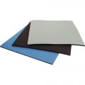 Botron B3123 3-Layer Static Dissipative Rubber Table Mat, Blue, 24