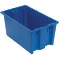 Quantum Storage Systems SNT185 Stack and Nest Totes, Blue, 18