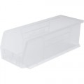 Akro-Mils 30234SCLAR Clear Bins 12/Carton, OD 14-3/4