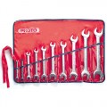 Stanley-Proto J3000H Open End Wrenches, 10 pc., 1/4