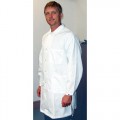 Tech Wear 371ACQ ESD-Safe Lab Coat, White, Large 