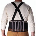 PIP 290-440 Large Support Belt with Black Nylon Mesh Fabric 9-inch Belt Width  