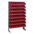 Quantum Storage Systems QPRS-101 Single Sided Unit, 64 Red Bins 