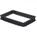 Lewis Bins COL3000XL Snap-On Condutive Collar for Tote Boxes to Add Height (3.5